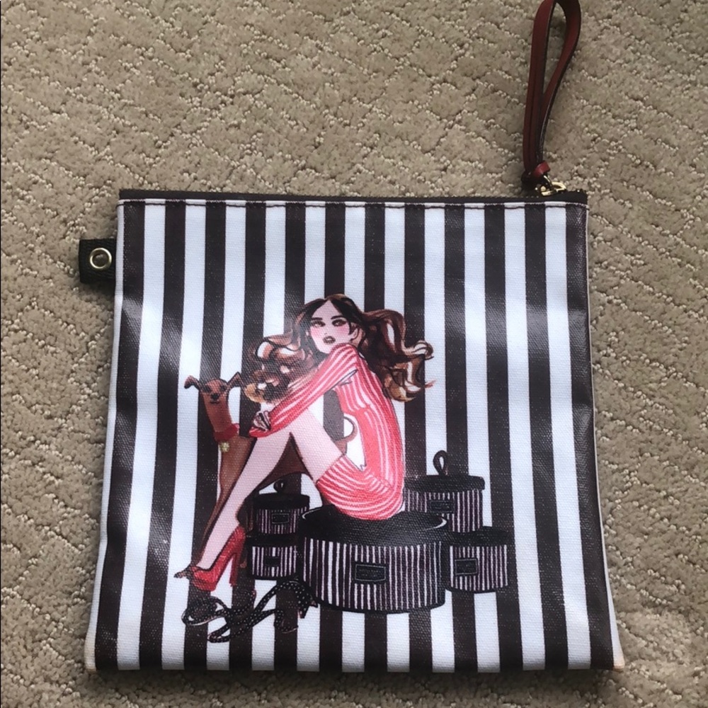 Henri Bendel cosmetic pouch